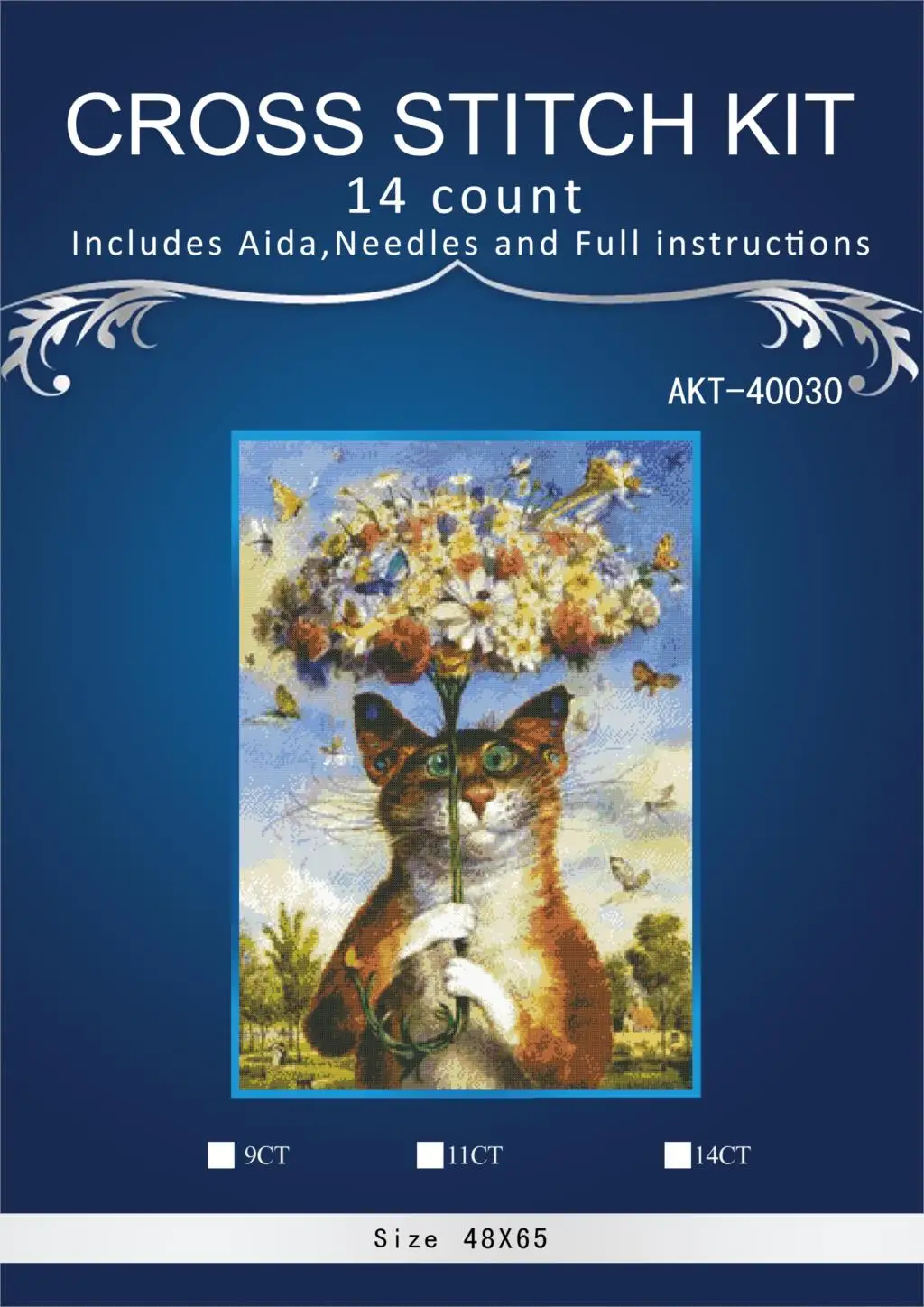 CAT Cross Stitch Embroidery Kits 14CT Cat Animal Cotton Thread Painting DIY Needlework DMC New Year Home Decor 0-5
CAT Cross Stitch Embroidery Kits 14CT Cat Animal Cotton Thread Painting DIY Needlework DMC New Year Home Decor 0-5