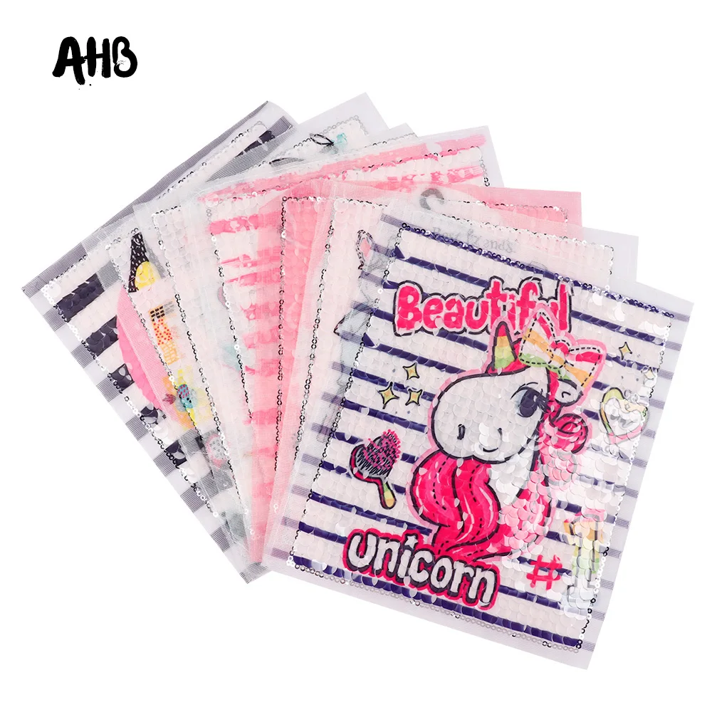 AHB Sequin Patch Horse Horn Rabbit Flamingos Pattern Sew-on Kids Cloth Decoration Apparel Sewing Patch Garment Decor Accessories
AHB Sequin Patch Horse Horn Rabbit Flamingos Pattern Sew-on Kids Cloth Decoration Apparel Sewing Patch Garment Decor Accessories
