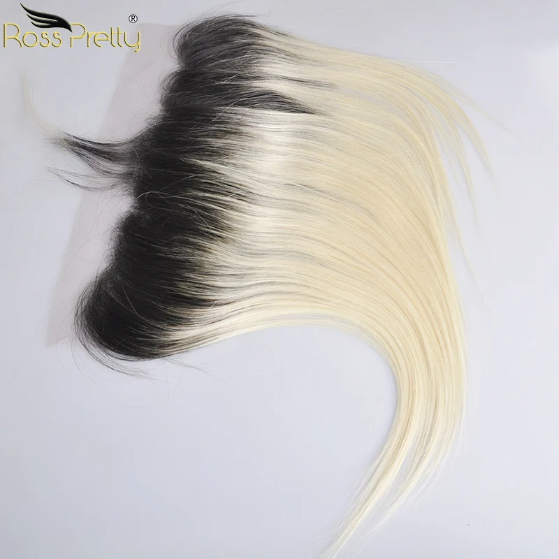 Ross Pretty Remy Peruvian Straight hair Lace Frontal Ombre Color 1b blonde Ear to Ear 13x4 Front 100% Human Hair 1b/613 
Ross Pretty Remy Peruvian Straight hair Lace Frontal Ombre Color 1b blonde Ear to Ear 13x4 Front 100% Human Hair 1b/613