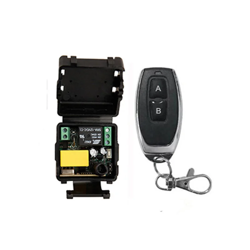 AC220V 10A 1CH 1 Channel RF 433MHz Wireless Remote Control Light Switch 10A Relay Output Radio Receiver Module + Transmiter
AC220V 10A 1CH 1 Channel RF 433MHz Wireless Remote Control Light Switch 10A Relay Output Radio Receiver Module + Transmiter