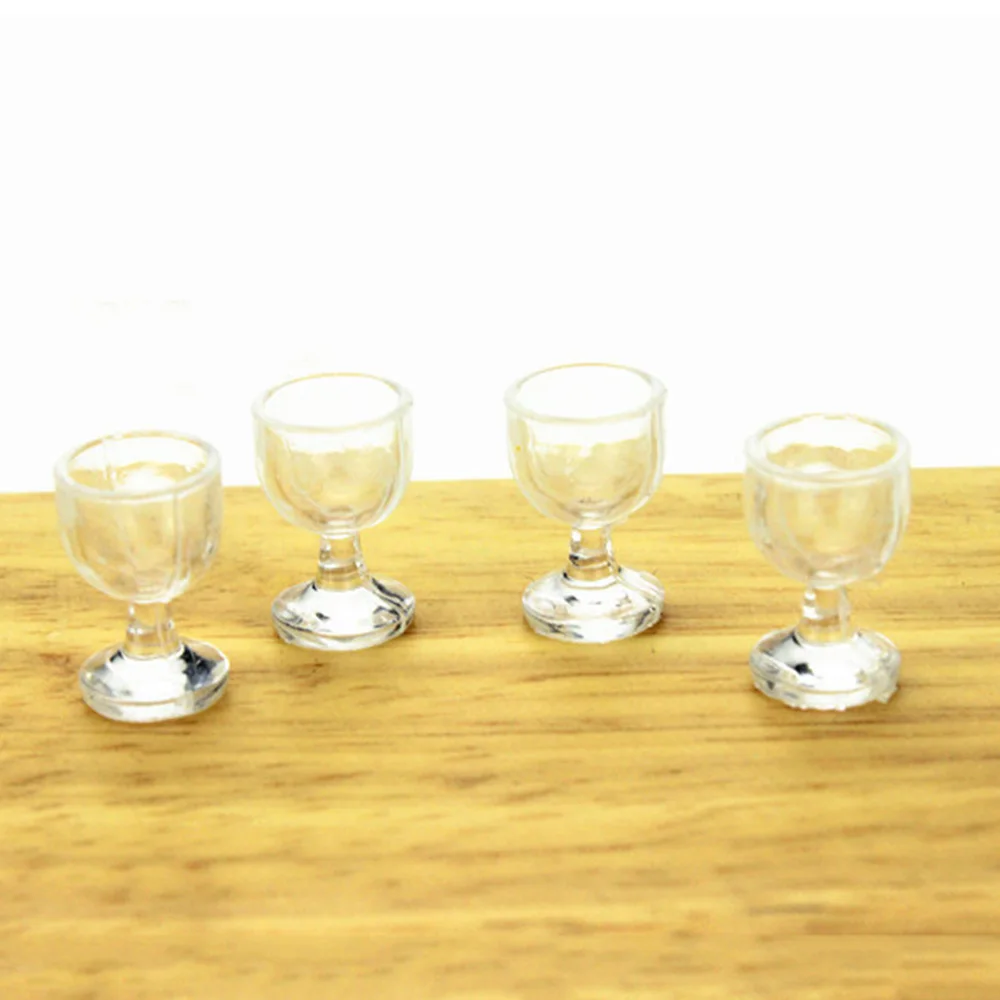 4Pcs 1/12 Dollhouse Miniature Accessories Mini Resin Goblet Simulation Red Wine Glass Model Toys for Doll House Decoration
4Pcs 1/12 Dollhouse Miniature Accessories Mini Resin Goblet Simulation Red Wine Glass Model Toys for Doll House Decoration