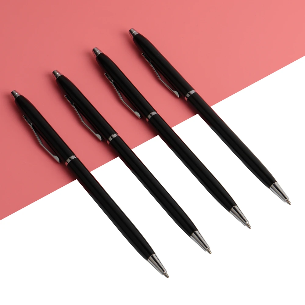 5PCS/LOT GENKKY Pens High quality spin pen Stainless steel rod rotating Metal ballpoint Pen Stationery Ballpens writing 0.7mm
5PCS/LOT GENKKY Pens High quality spin pen Stainless steel rod rotating Metal ballpoint Pen Stationery Ballpens writing 0.7mm
