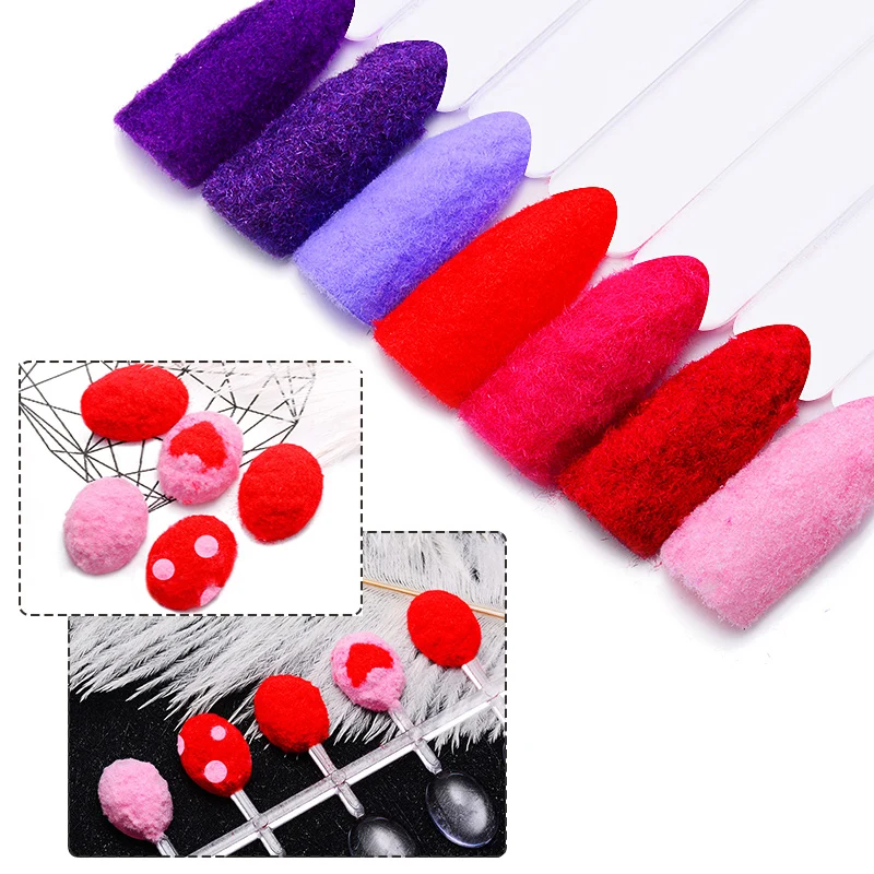 Meet Across 1 Box Christmas Fuzzy Flocking Velvet Nail Powder Colorful Glitter Dust Manicure UV Gel Polish Nail Art Decorations
Meet Across 1 Box Christmas Fuzzy Flocking Velvet Nail Powder Colorful Glitter Dust Manicure UV Gel Polish Nail Art Decorations
