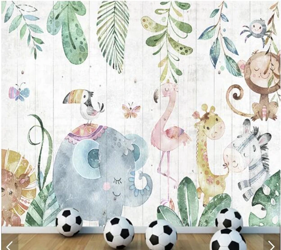 Custom children's wallpapers, forest animals wood grain murals for children's room sofa living room wall decoration wallpaper
Custom children's wallpapers, forest animals wood grain murals for children's room sofa living room wall decoration wallpaper