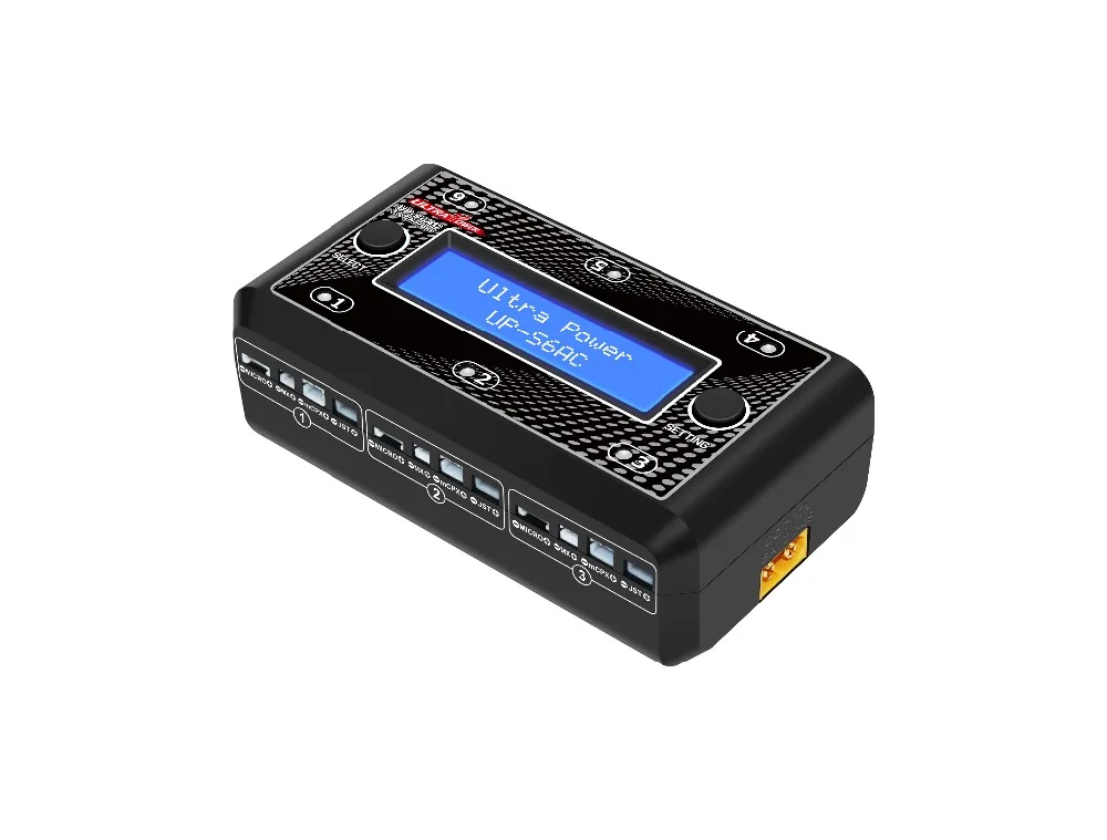 Ultra Power UP-S6 3.7V 1S Lipo LiHv Battery Charger with MICRO MX mCPX USB Port for Blade Inductrix RC Racing Drone Quadcopter
Ultra Power UP-S6 3.7V 1S Lipo LiHv Battery Charger with MICRO MX mCPX USB Port for Blade Inductrix RC Racing Drone Quadcopter