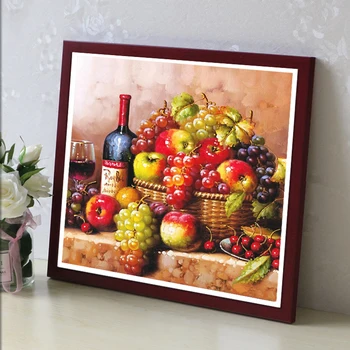 DIY Diamond Painting Grapes Diamond Embroidery Full Square Rhinestones Mosaic Fruit Handmade Needlework Crafts Home Decor
DIY Diamond Painting Grapes Diamond Embroidery Full Square Rhinestones Mosaic Fruit Handmade Needlework Crafts Home Decor