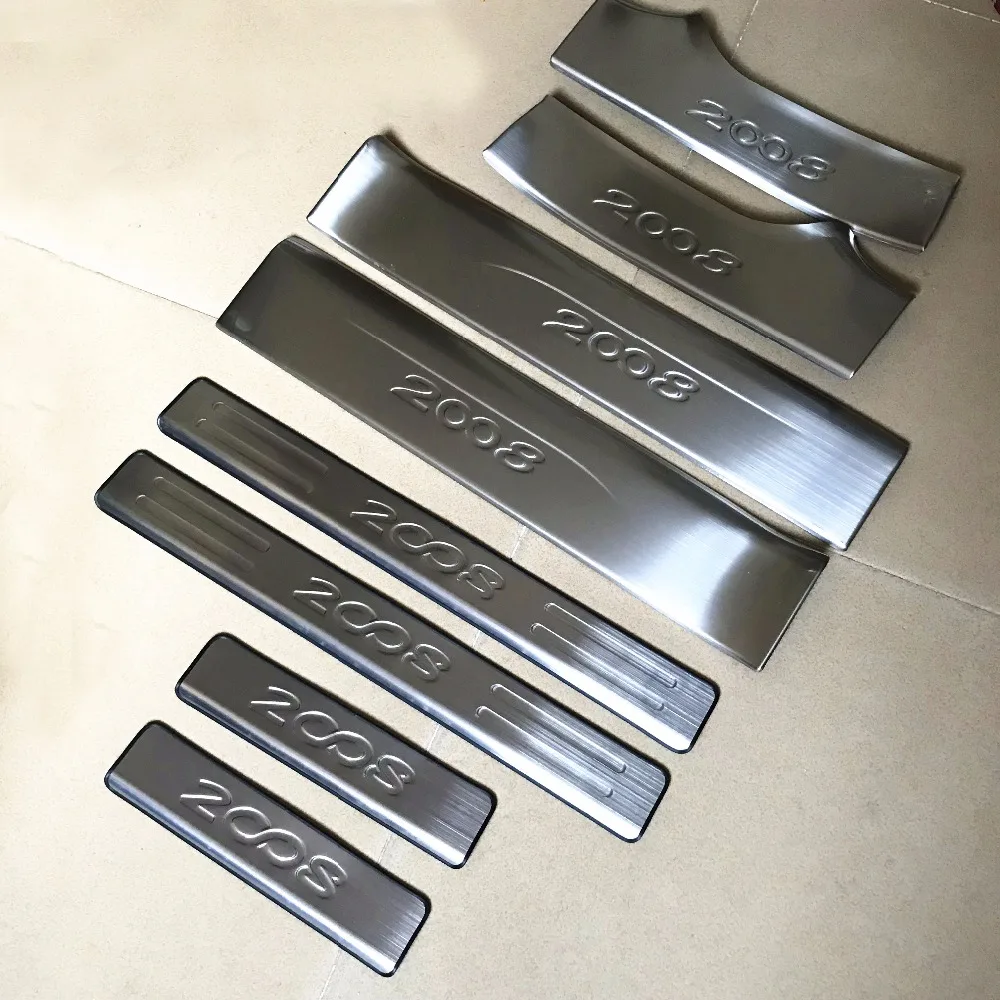 TTCR-II Stainless Steel For Peugeot 2008 Door Sill Scuff Plate 2010 2011 2012 2013 2014 Accessories Pedal Plate Styling Pads
TTCR-II Stainless Steel For Peugeot 2008 Door Sill Scuff Plate 2010 2011 2012 2013 2014 Accessories Pedal Plate Styling Pads