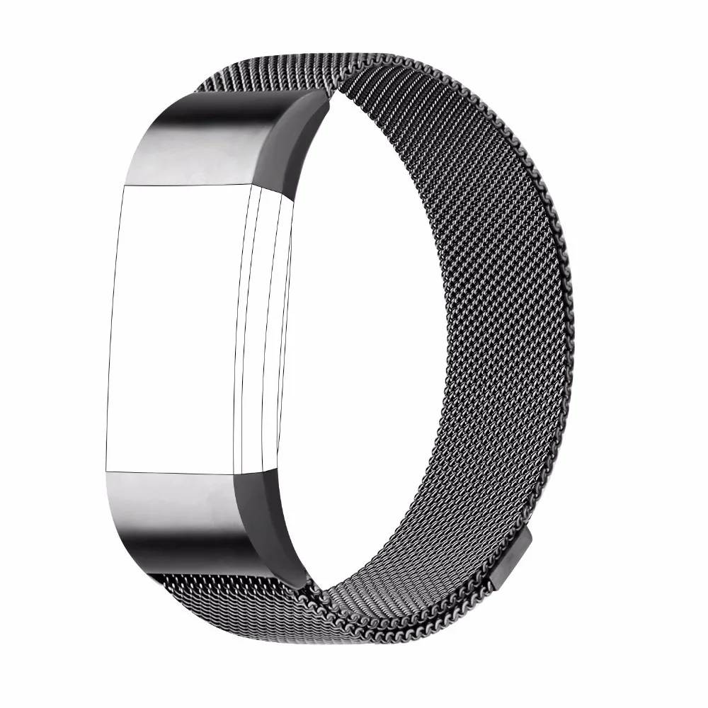 WQ For Fitbit Charge 2 Bands Metal, Milanese Loop Stainless Steel Magnetic Replacement Wristband for Fitbit Charge 2 Women Men
WQ For Fitbit Charge 2 Bands Metal, Milanese Loop Stainless Steel Magnetic Replacement Wristband for Fitbit Charge 2 Women Men