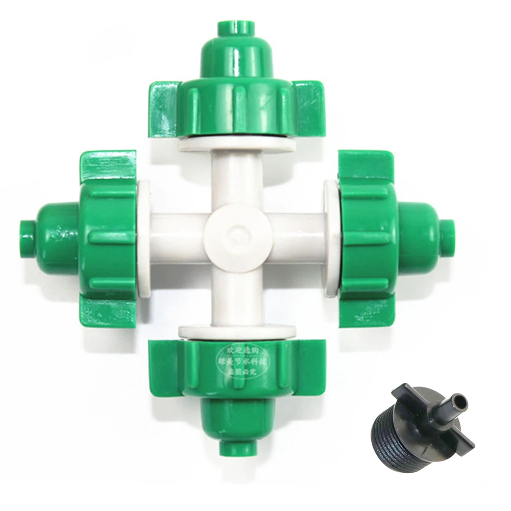 4 Hole Greenhouse Irrigation Water Plastic Garden Sprayer Low Pressure Sprinkler System
4 Hole Greenhouse Irrigation Water Plastic Garden Sprayer Low Pressure Sprinkler System
