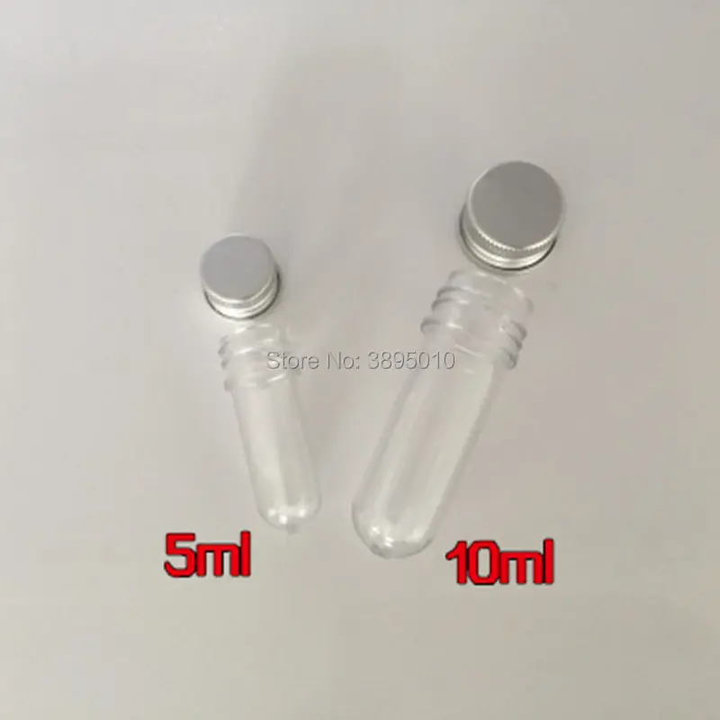 5ml 10ml transparent mask bath salt test PET tube with aluminum cap,clear plastic cosmetic tube F379
5ml 10ml transparent mask bath salt test PET tube with aluminum cap,clear plastic cosmetic tube F379