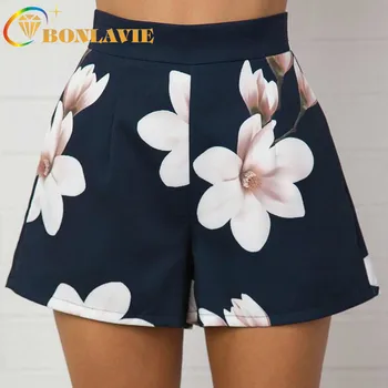 Fashion Women's Shorts Summer Wear Flower Printed High Waist Mini-shorts Casual Linen Loose Type Flare Shorts Holiday Clothes
Fashion Women's Shorts Summer Wear Flower Printed High Waist Mini-shorts Casual Linen Loose Type Flare Shorts Holiday Clothes