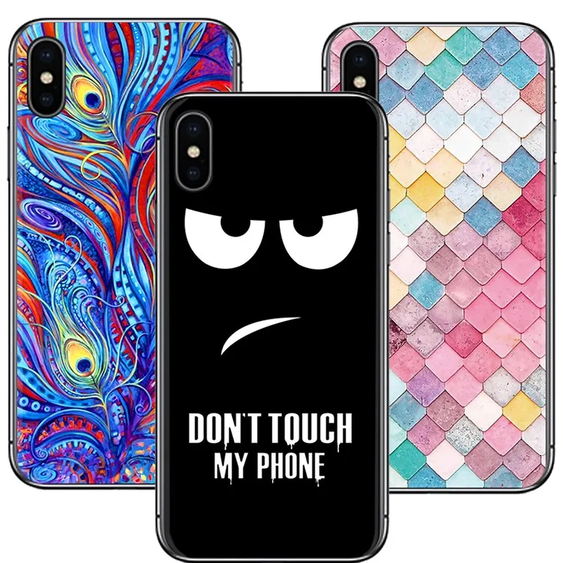 

Hot Sale Phone Case For Infinix HOT 6 / X606 / Infinix Note 5 / X604 / Infinix Smart 2 / X5515 Art Painted Silicone Soft Case