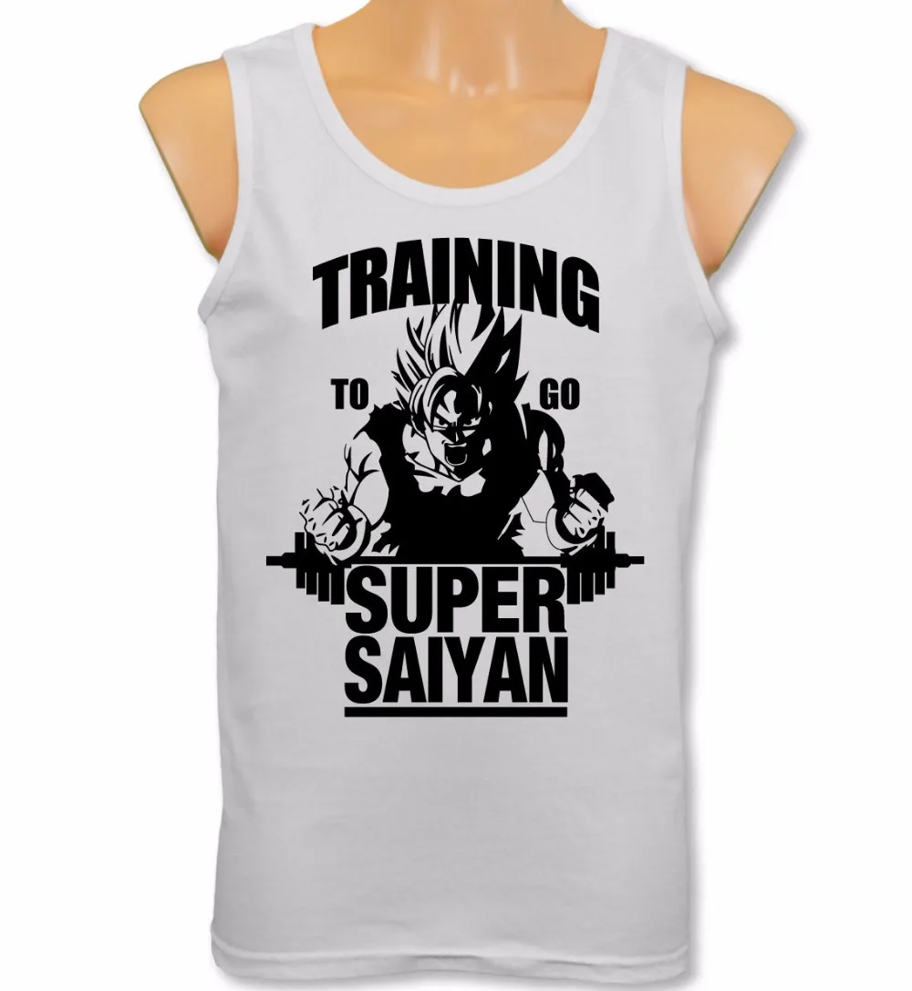 Mens Vest Training To Go Super Saiyan Tank Tops Dragon Ball Z Gym Bodybuilding Goku Tops Tee Shirt Plus Size S-XXL
Mens Vest Training To Go Super Saiyan Tank Tops Dragon Ball Z Gym Bodybuilding Goku Tops Tee Shirt Plus Size S-XXL