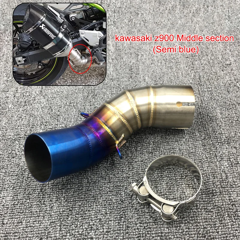 Z900 Motorcycle Accessories Exhaust Muffler Middle Link Pipe Connector For Kawasaki Z900 Z 900 2017 2018 51mm Slip-on Brand New
Z900 Motorcycle Accessories Exhaust Muffler Middle Link Pipe Connector For Kawasaki Z900 Z 900 2017 2018 51mm Slip-on Brand New