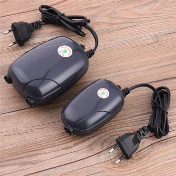 New Aquarium Air Pump EUPlug 220/240V Low Power Consumption Aquarium Air Pump Single/Double Outlet 3W/5W FishTank Oxygen Airpump
New Aquarium Air Pump EUPlug 220/240V Low Power Consumption Aquarium Air Pump Single/Double Outlet 3W/5W FishTank Oxygen Airpump