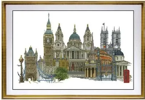 Gold Collection Counted Cross Stitch Kit London England United Kingdom Famous City Series tg 470
Gold Collection Counted Cross Stitch Kit London England United Kingdom Famous City Series tg 470