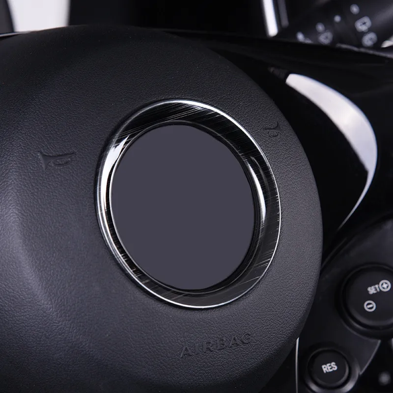 Stainless Steel Car Steering Wheel Panel Center Cover Speaker Sticker Ring for Smart fortwo 2015 2016 2017
Stainless Steel Car Steering Wheel Panel Center Cover Speaker Sticker Ring for Smart fortwo 2015 2016 2017
