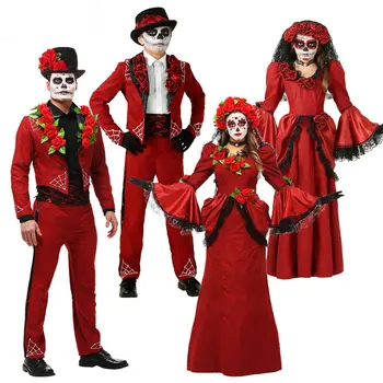 New Boy's Cosplay Costume Halloween Costumes Rose Flower Devil Death Costume Hat+Top+Pants+Belt
New Boy's Cosplay Costume Halloween Costumes Rose Flower Devil Death Costume Hat+Top+Pants+Belt