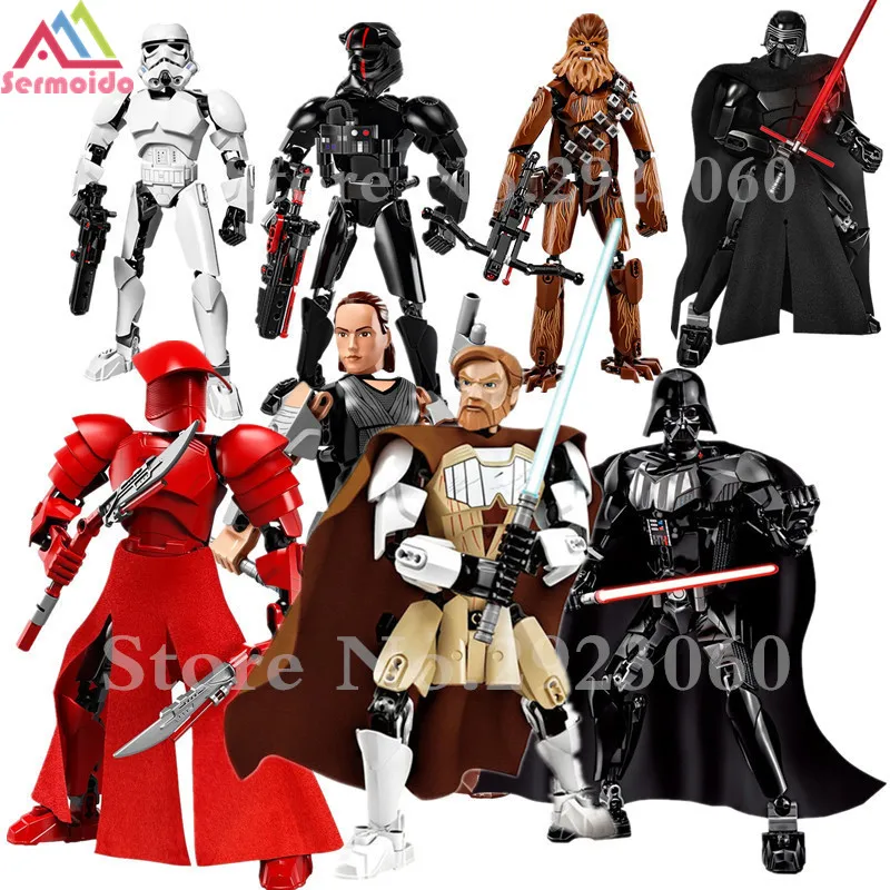 KSZ Star Wars Rogue One Toys Jango Phasma Jyn Erso K-2SO Darth Vader General Grievous Figure Toy Building Blocks TOYS B216
KSZ Star Wars Rogue One Toys Jango Phasma Jyn Erso K-2SO Darth Vader General Grievous Figure Toy Building Blocks TOYS B216