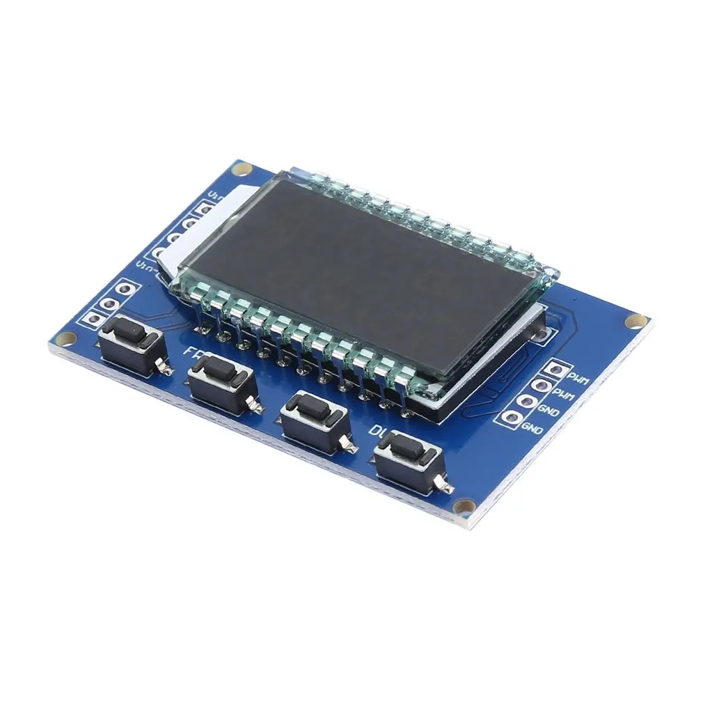 XY-LPWM Pulse Frequency Duty Cycle Adjustable Module 1Hz-150Khz Signal Generator PWM Board Module LCD Display 3.3V-30V
XY-LPWM Pulse Frequency Duty Cycle Adjustable Module 1Hz-150Khz Signal Generator PWM Board Module LCD Display 3.3V-30V