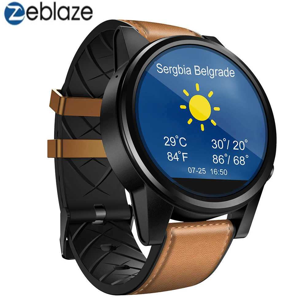 Zeblaze Thor 4 PRO 4G LTE Smart Watch Phone Android 7.1.1 Quad Core 16GB+1GB 5MP Camera 1.6" Sports Smartwatch GPS WIFI BT4.0
Zeblaze Thor 4 PRO 4G LTE Smart Watch Phone Android 7.1.1 Quad Core 16GB+1GB 5MP Camera 1.6" Sports Smartwatch GPS WIFI BT4.0