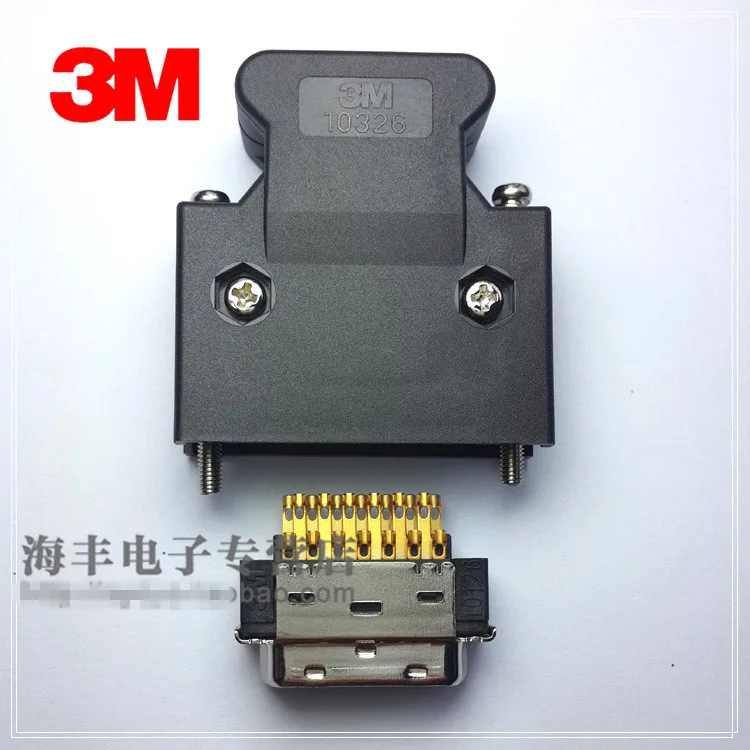 Original new 100% authentic connector 10126-3000PE gold-plated 10326-52A0-008 core + shell MR-ECN1 26P
Original new 100% authentic connector 10126-3000PE gold-plated 10326-52A0-008 core + shell MR-ECN1 26P