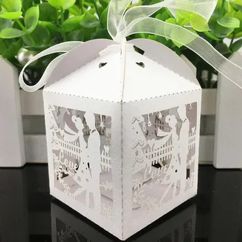 50Pcs Groom And Bride Laser Cut Candy Box Wedding Favors And Gifts Box Baby Shower Chocolate Box For Party Decoration Supplies
50Pcs Groom And Bride Laser Cut Candy Box Wedding Favors And Gifts Box Baby Shower Chocolate Box For Party Decoration Supplies