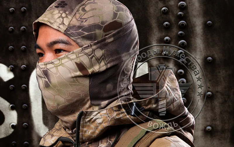 Boa Style Tactical Military Hunting Outdoor Quick-drying Hood Face Mask  Balaclava Wind-proof Headgear Rattlesnake Balaclava (4)