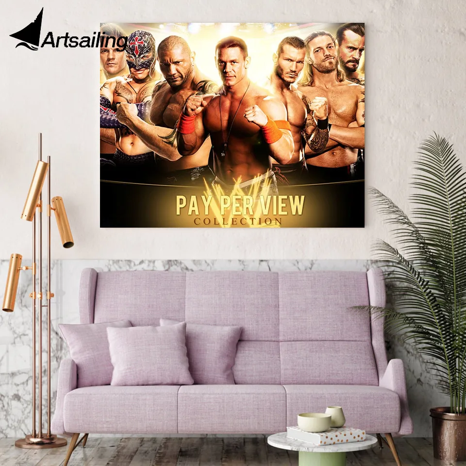 1 piece canvas painting john cena the rock boxing game posters and prints canvas painting for living room XA-1859D
1 piece canvas painting john cena the rock boxing game posters and prints canvas painting for living room XA-1859D