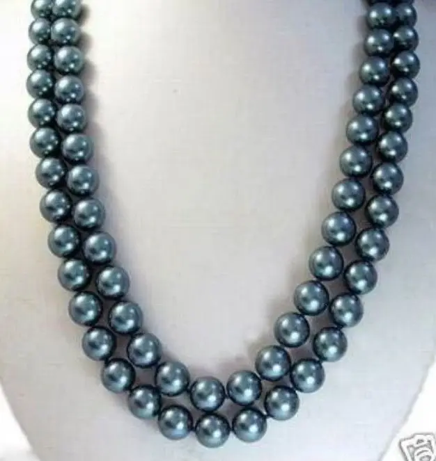 HOT## Wholesale >> beautiful 9-10 MM NATURAL SOUTH SEA BLACK PEARL NECKLACE 33 INCH 14KG
HOT## Wholesale >> beautiful 9-10 MM NATURAL SOUTH SEA BLACK PEARL NECKLACE 33 INCH 14KG