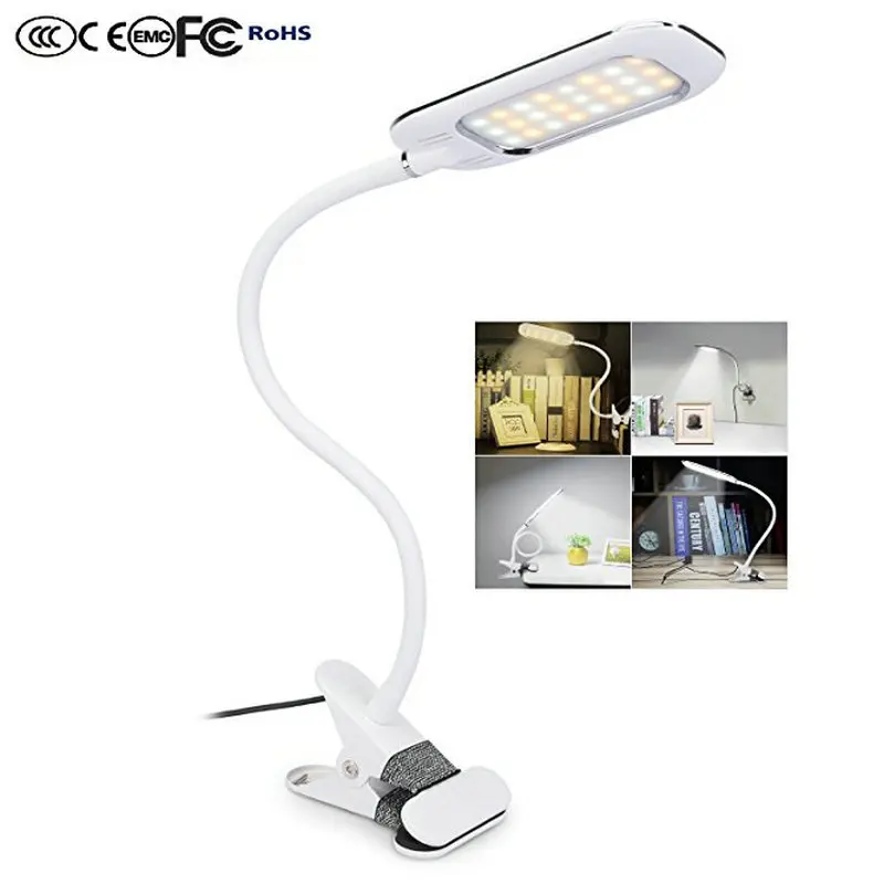 Artpad 5W Reading Lamp Clamp Clip On Light 24 LEDS 3 Lighting Mode USB Charging Flexible Gooseneck Eye Care Table Lamp with Clip
Artpad 5W Reading Lamp Clamp Clip On Light 24 LEDS 3 Lighting Mode USB Charging Flexible Gooseneck Eye Care Table Lamp with Clip