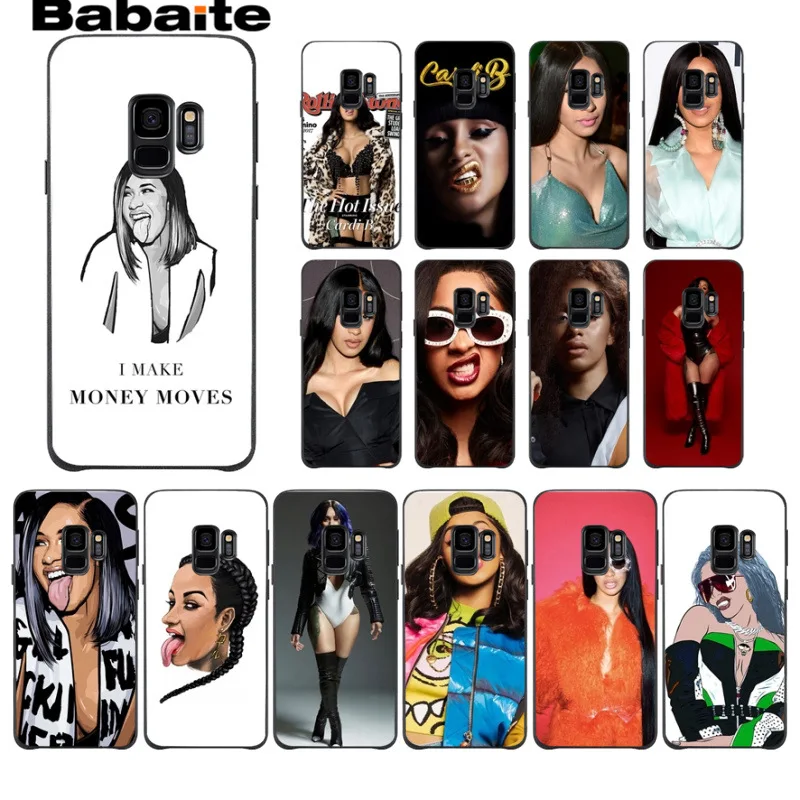 Fashion Nova Cardi B tongue Finesse Silicone Black Phone Case For Samsung Galaxy s9 s8 plus note 8 note9 s7 s6edge coque Babaite
Fashion Nova Cardi B tongue Finesse Silicone Black Phone Case For Samsung Galaxy s9 s8 plus note 8 note9 s7 s6edge coque Babaite