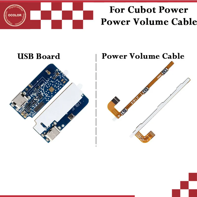 ocolor For Cubot Power Power Volume Cable Assembly Repair Parts For Cubot Power USB Board Mobile Phone Accessories In Stock
ocolor For Cubot Power Power Volume Cable Assembly Repair Parts For Cubot Power USB Board Mobile Phone Accessories In Stock