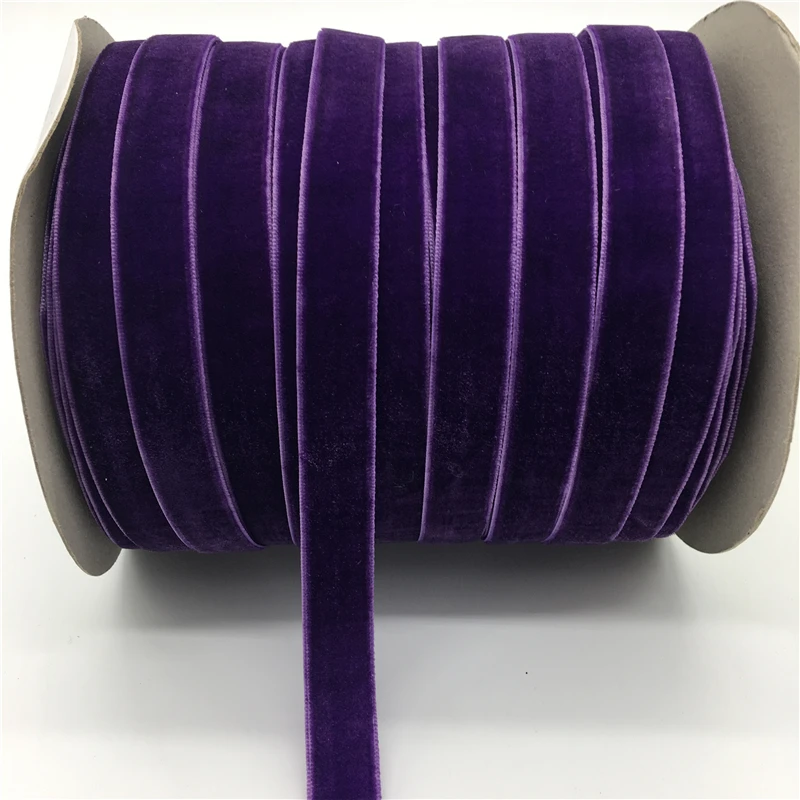 5Yards/lot 5/8" 15mm Deep purple Soft Velvet Ribbon Headband Clips Bow Wedding Christmas Decoration
5Yards/lot 5/8" 15mm Deep purple Soft Velvet Ribbon Headband Clips Bow Wedding Christmas Decoration