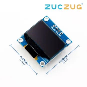 White Blue color 128X64 OLED LCD LED Display Module For Arduino 0.96 I2C IIC Serial new original with CaseI
White Blue color 128X64 OLED LCD LED Display Module For Arduino 0.96 I2C IIC Serial new original with CaseI