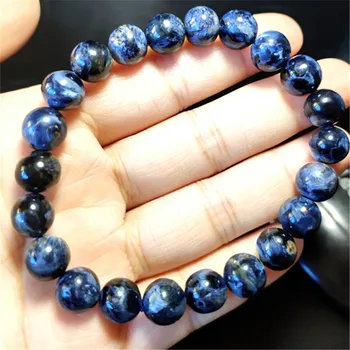 9mm Natural Pietersite Blue Yellow Stretch Gemstone Round Beads Bracelet Namibia For Man and Woman
9mm Natural Pietersite Blue Yellow Stretch Gemstone Round Beads Bracelet Namibia For Man and Woman
