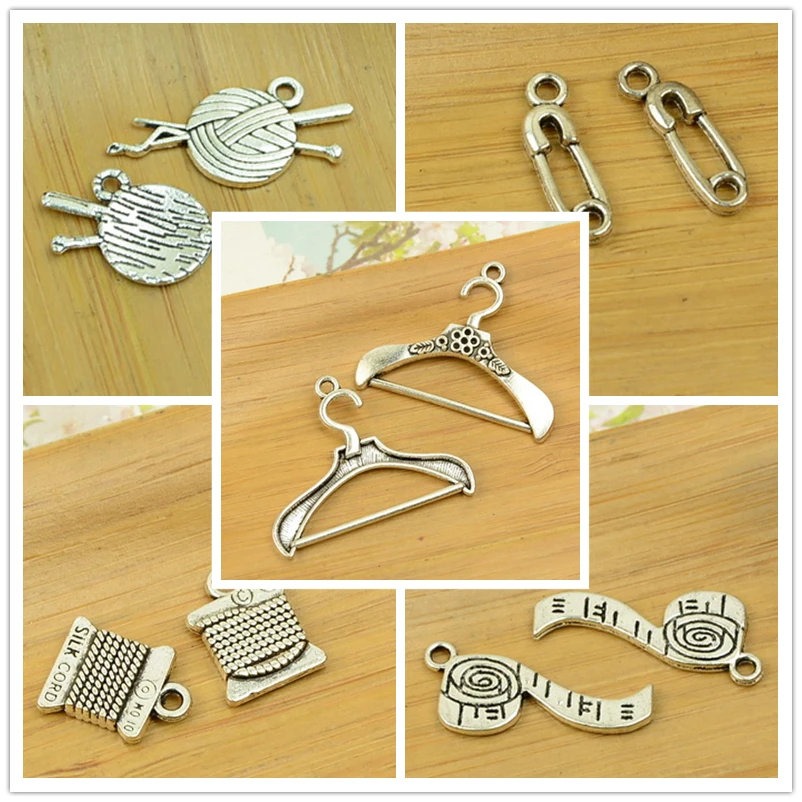 knitting yarn/wool/hanger/clothes stand/rack/sewing thread/pin shape alloy charm pendant fit for jewelry making wholesale beads
knitting yarn/wool/hanger/clothes stand/rack/sewing thread/pin shape alloy charm pendant fit for jewelry making wholesale beads