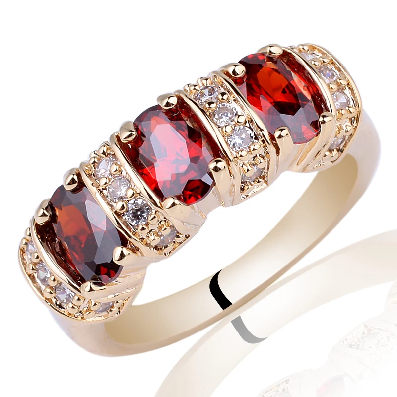 Yellow Gold Color Ring for Ladies with 4x6mm 3-stone CZ Crystal Fashion Jewelry Cocktail Party Wear Daily Gift R091
Yellow Gold Color Ring for Ladies with 4x6mm 3-stone CZ Crystal Fashion Jewelry Cocktail Party Wear Daily Gift R091