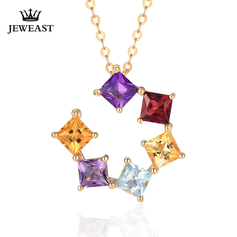 Natural topaz 18K Pure Gold Pendant Real AU 750 Solid Gold Upscale Trendy Classic Party Fine Jewelry Hot Sell New 2019
Natural topaz 18K Pure Gold Pendant Real AU 750 Solid Gold Upscale Trendy Classic Party Fine Jewelry Hot Sell New 2019