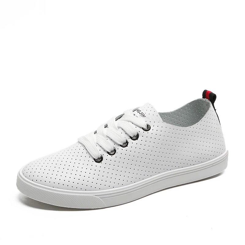 2019 Summer New Breathable Walking Sneaker Women Casual Leather Flat Shoes Female White Lace-Up shallow Flats Shoes 35-39
2019 Summer New Breathable Walking Sneaker Women Casual Leather Flat Shoes Female White Lace-Up shallow Flats Shoes 35-39