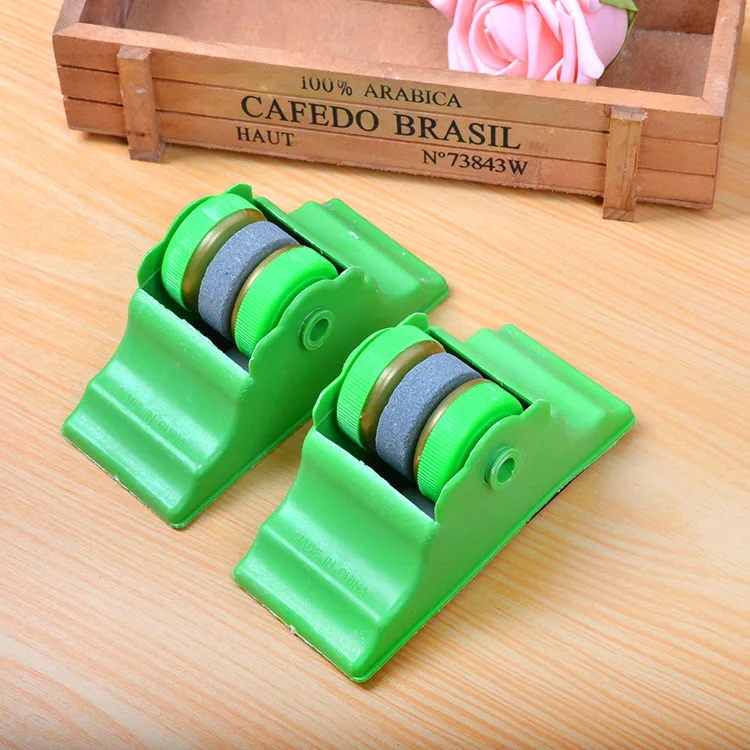 Mini Portable Grinding Circle Knife Sharpener Stone Abrader With the base Two Wheels Kitchen Sharpening Tool Kitchen Accessories
Mini Portable Grinding Circle Knife Sharpener Stone Abrader With the base Two Wheels Kitchen Sharpening Tool Kitchen Accessories