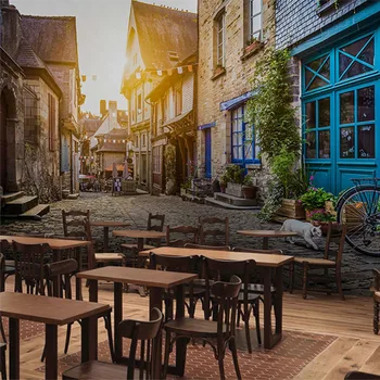 3D Mural Wallpaper For Wall Vintage House Custom Photo Wall Mural Quiet Town Road Sunshine Wall Paper Room Backdrop Wallpaper
3D Mural Wallpaper For Wall Vintage House Custom Photo Wall Mural Quiet Town Road Sunshine Wall Paper Room Backdrop Wallpaper