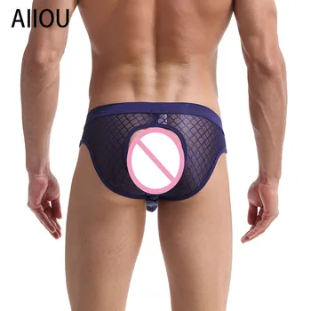 AIIOU Men Mesh Underwear Gay Sissy Panties Exotic Jockstraps Bikini Nylon Pouch U Convex Breathable See Through Male Underpants
AIIOU Men Mesh Underwear Gay Sissy Panties Exotic Jockstraps Bikini Nylon Pouch U Convex Breathable See Through Male Underpants