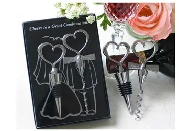 china craft supplies/Wine Bottle opener 100sets Heart Shaped Great Combination Corkscrew and Stopper Sets Wedding Favors Gift/E1
china craft supplies/Wine Bottle opener 100sets Heart Shaped Great Combination Corkscrew and Stopper Sets Wedding Favors Gift/E1