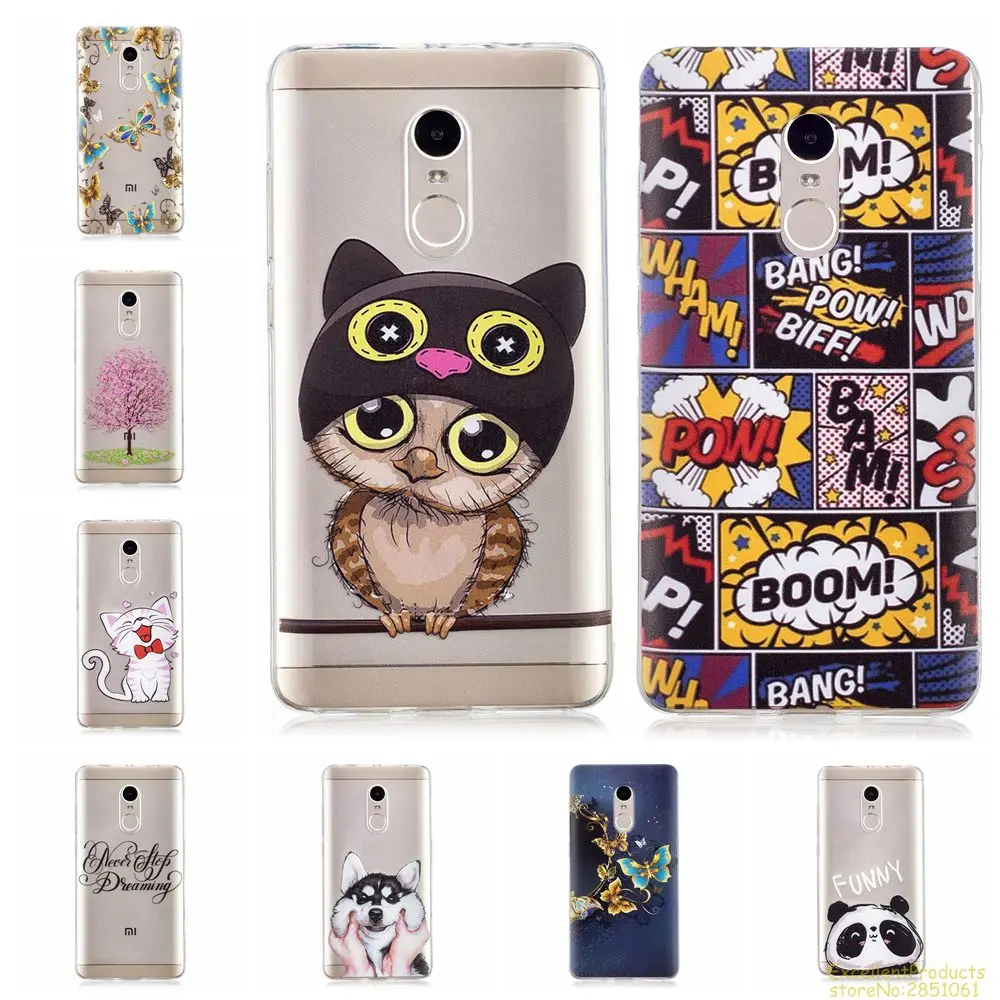silicone case for Xiaomi RedMi NOTE 4 fundas hoesje Cute funny cartoon dog cat owl panda boom tpu cover for RedMi NOTE 4 coque
silicone case for Xiaomi RedMi NOTE 4 fundas hoesje Cute funny cartoon dog cat owl panda boom tpu cover for RedMi NOTE 4 coque