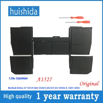 7,55 V A1527 New original Laptop battery for Apple macbook pro retina 12 "A1534 A1527 (2015-2016 year)"
7,55 V A1527 New original Laptop battery for Apple macbook pro retina 12 "A1534 A1527 (2015-2016 year)"