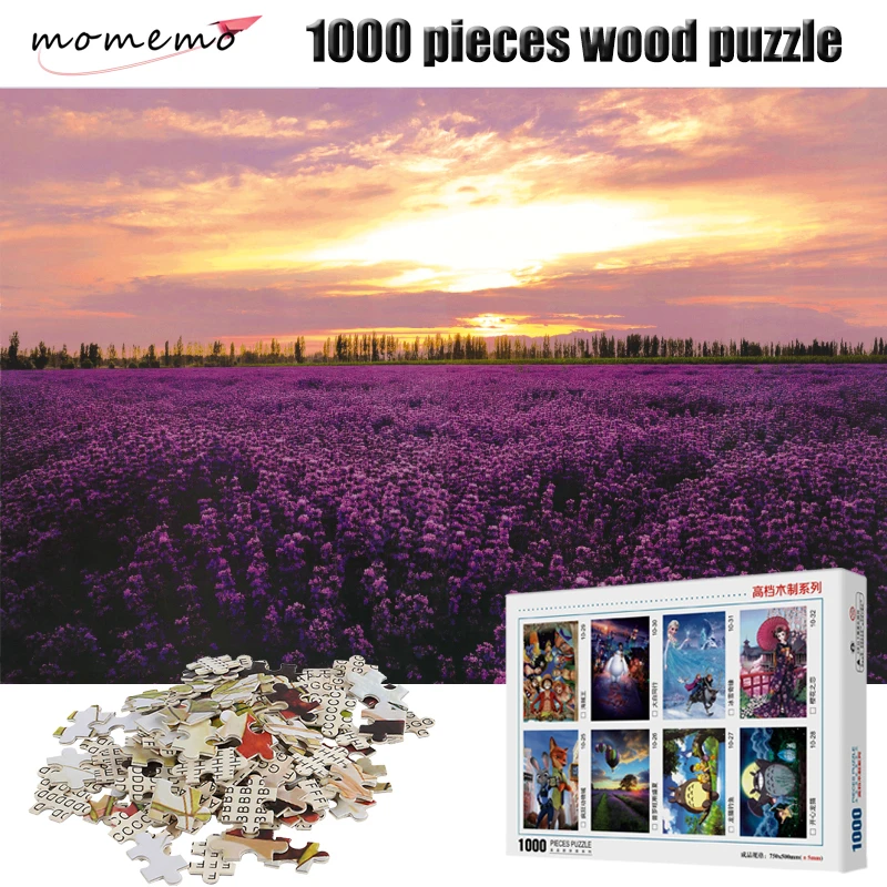 MOMEMO Lavender Flowers Sea Adult 1000 Pieces Puzzles Wooden Jigsaw Puzzle 1000 Pieces High Definition Landscape Puzzle Toy Game
MOMEMO Lavender Flowers Sea Adult 1000 Pieces Puzzles Wooden Jigsaw Puzzle 1000 Pieces High Definition Landscape Puzzle Toy Game