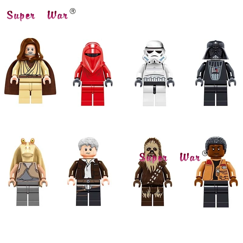 Single Stormtooper Han Solo Darth Vader Renobi Jar Jar Binks obi wan building block toys for children
Single Stormtooper Han Solo Darth Vader Renobi Jar Jar Binks obi wan building block toys for children