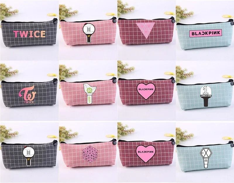 10 pcs/lot KPOP pen case Black Pink Twice Got7 Seventeen EXO BT-21 Blackpink coin pocket cosplay toy fans gift party supplies
10 pcs/lot KPOP pen case Black Pink Twice Got7 Seventeen EXO BT-21 Blackpink coin pocket cosplay toy fans gift party supplies