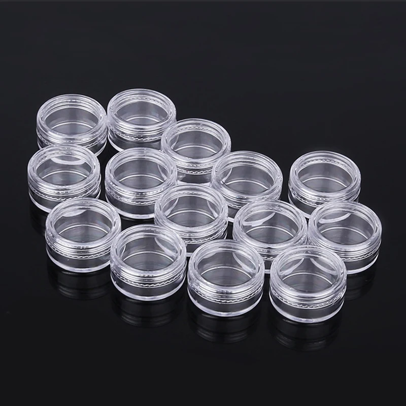 200pcs Empty Cosmetic Sample Container 2g/3g/5g Round Pot Small Tiny Bottle for Make Up Eye Shadow Nails Powder
200pcs Empty Cosmetic Sample Container 2g/3g/5g Round Pot Small Tiny Bottle for Make Up Eye Shadow Nails Powder